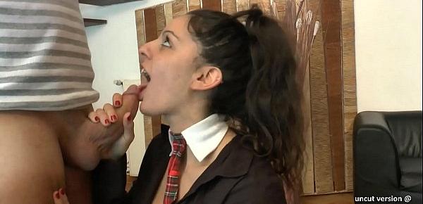  Amateur schoolgirl french arab beurette sodomized by her classmate